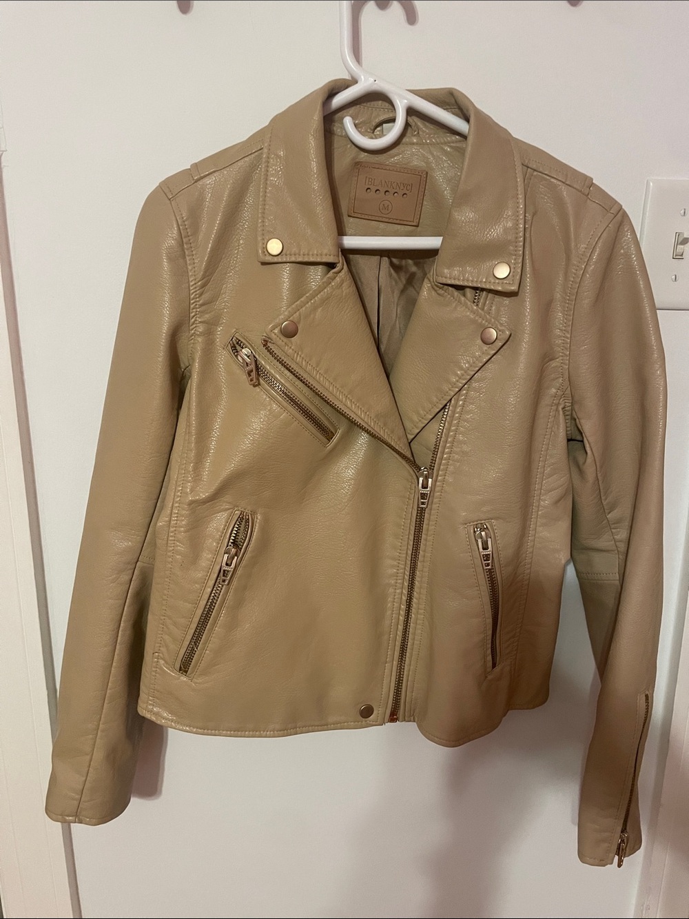 Vegan Leather Motorcycle Jacket